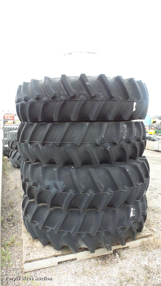 image for item FE9109 (4) Firestone 480/80R42 dual tires and wheels