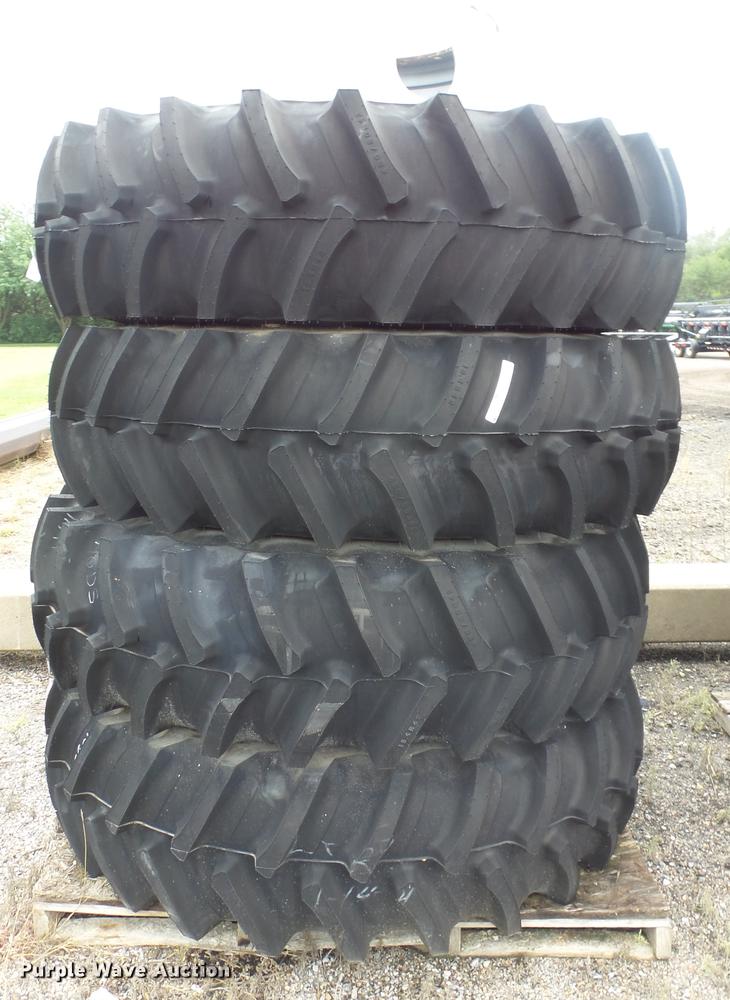 image for item FE9109 (4) Firestone 480/80R42 dual tires and wheels