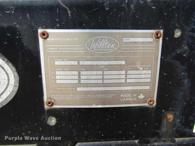 image for item FI9503 1998 Terra Flex ST340 sprayer trailer