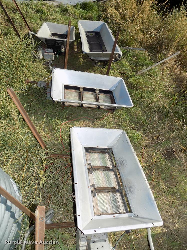 image for item G1328 (7) infrared unvented radiant heaters