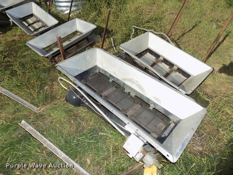 image for item G1328 (7) infrared unvented radiant heaters