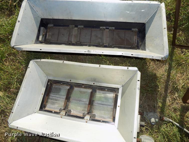 image for item G1328 (7) infrared unvented radiant heaters