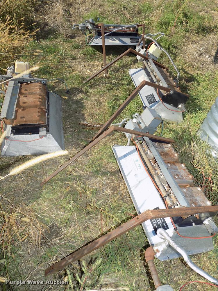 image for item G1328 (7) infrared unvented radiant heaters