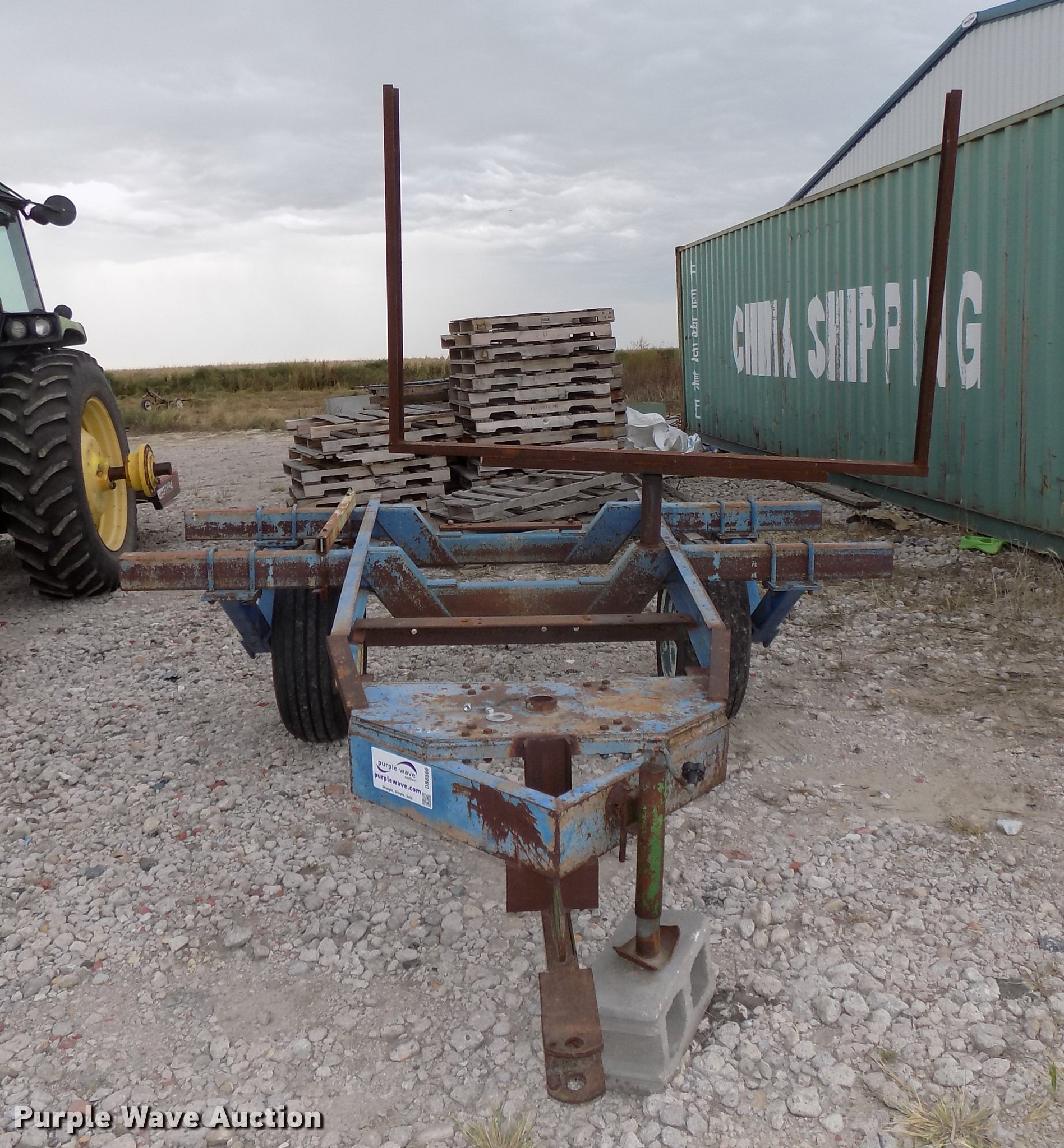 Shop built pivot hauler trailer in Kearney, NE Item DB8566 sold