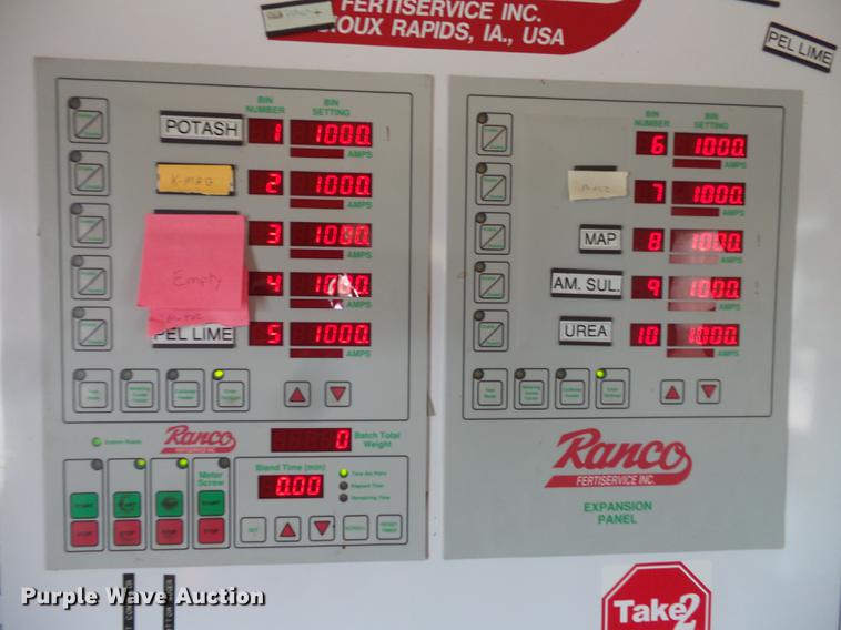 image for item DC1230 Ranco 10 Milti-blender dry bulk fertilizer mixer, stationary plant