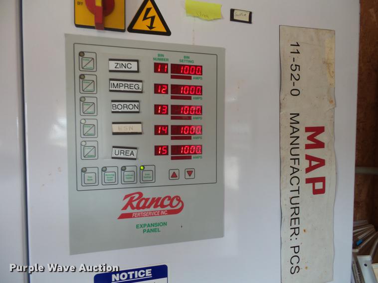 image for item DC1230 Ranco 10 Milti-blender dry bulk fertilizer mixer, stationary plant