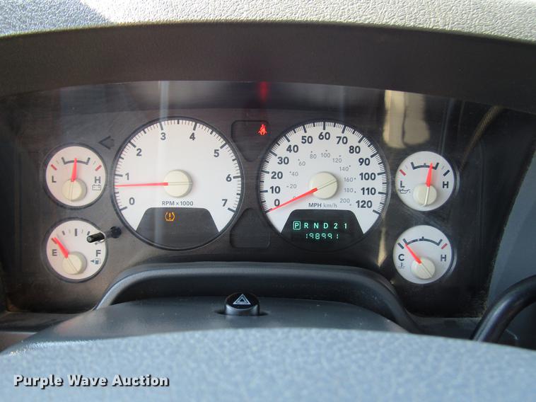 image for item DD4310 2009 Dodge Ram 2500 Quad Cab pickup truck