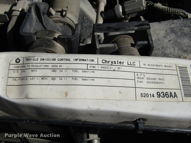 image for item DD4310 2009 Dodge Ram 2500 Quad Cab pickup truck