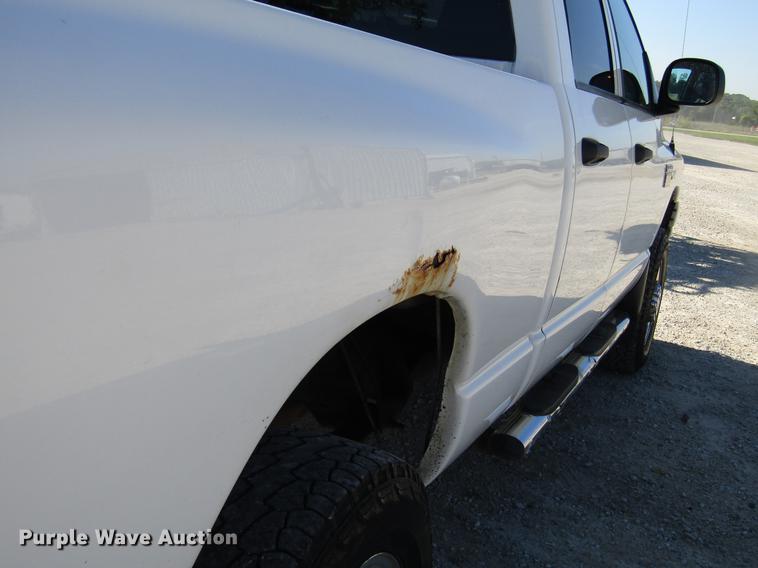image for item DD4310 2009 Dodge Ram 2500 Quad Cab pickup truck