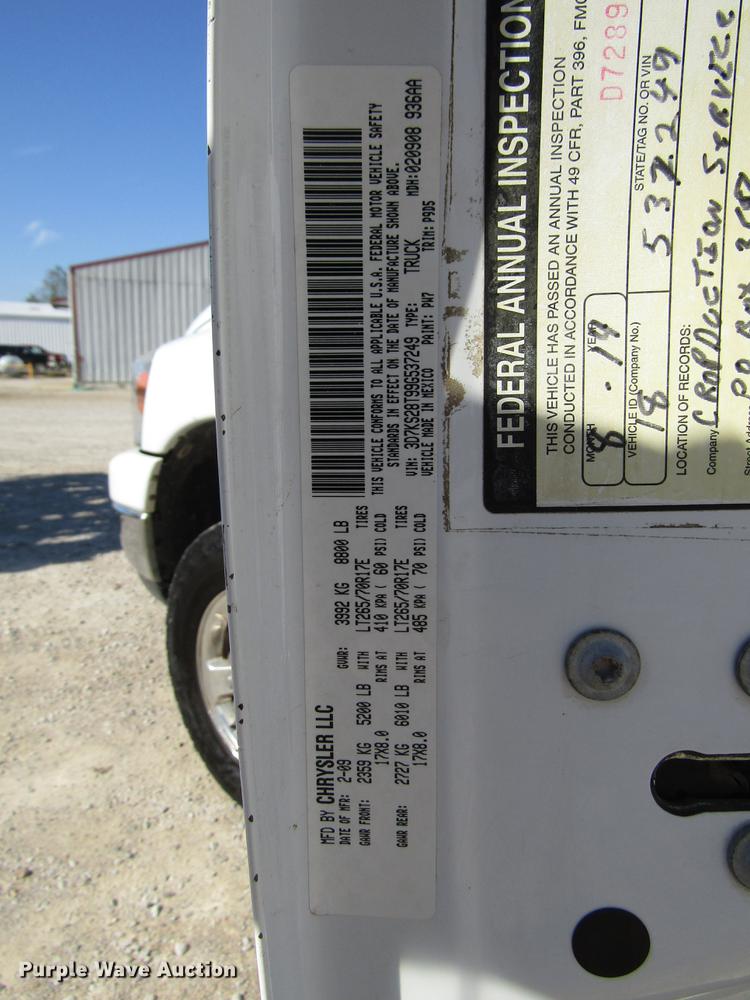 image for item DD4310 2009 Dodge Ram 2500 Quad Cab pickup truck