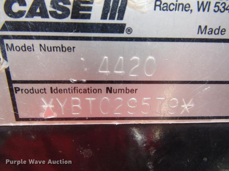 image for item DD4321 2011 Case IH Patriot 4420 sprayer