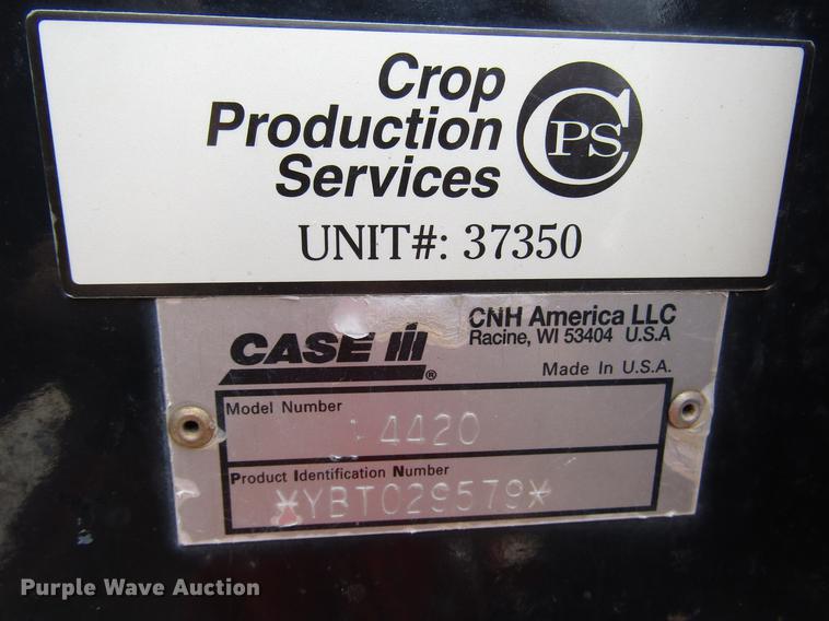 image for item DD4321 2011 Case IH Patriot 4420 sprayer
