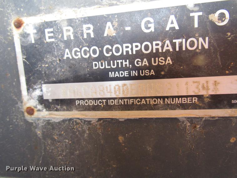 image for item DD4334 2013 Ag-Chem TerraGator TG8400 applicator