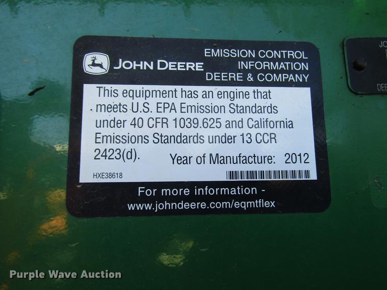 image for item DD4339 2013 John Deere 4830 sprayer