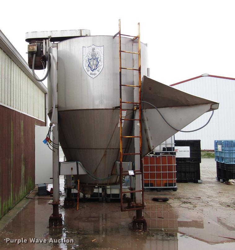 image for item DD4381 Doyle stainless steel upright fertilizer blender