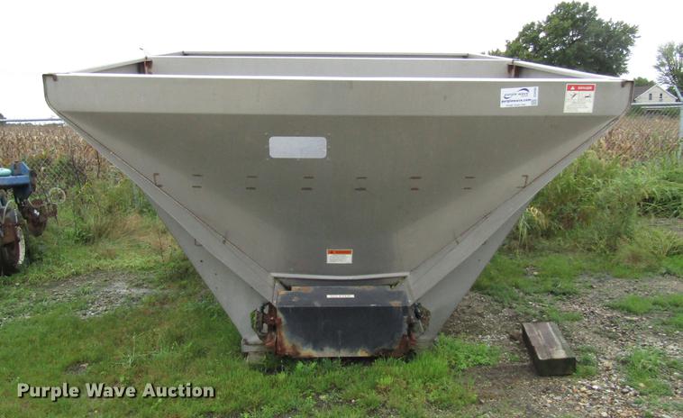 image for item DD4385 New Leader G4 stainless steel dry fertilizer bed