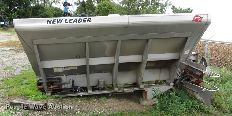 image for item DD4385 New Leader G4 stainless steel dry fertilizer bed