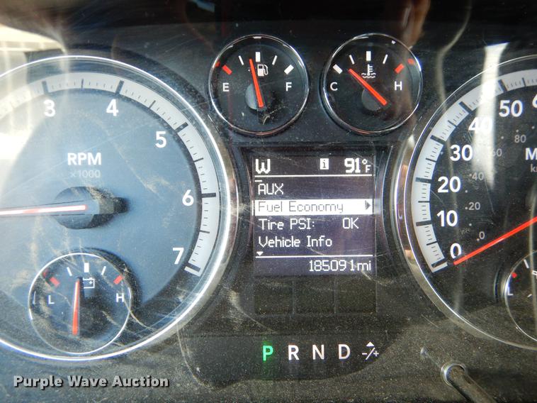 image for item EO9536 2012 Dodge Ram 2500HD SLT Quad Cab pickup truck