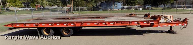 image for item DB4752 2002 Evaco Superline tilt deck equipment trailer