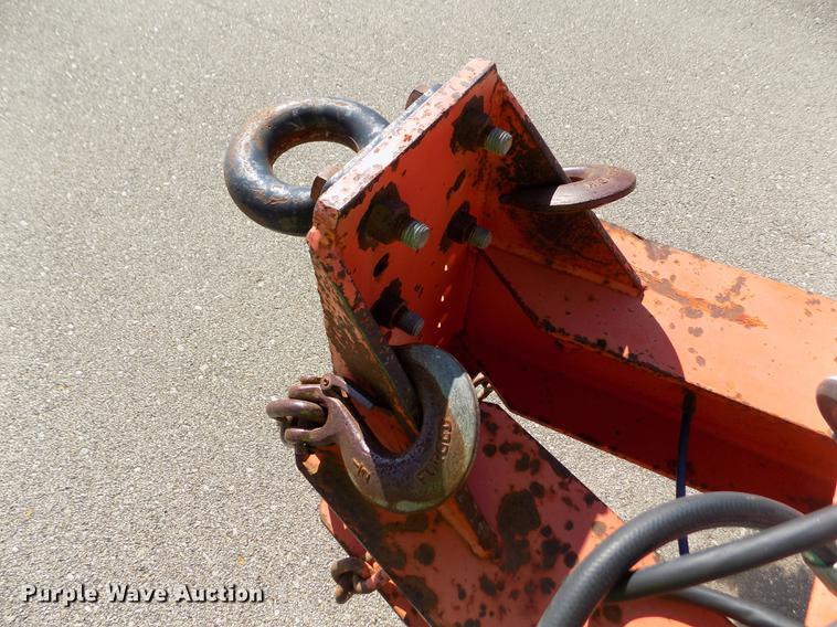 image for item DB4752 2002 Evaco Superline tilt deck equipment trailer