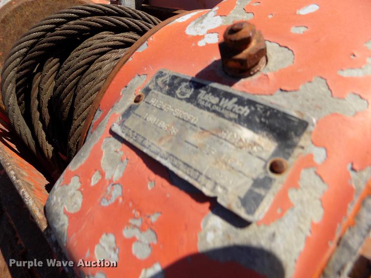 image for item DB4752 2002 Evaco Superline tilt deck equipment trailer