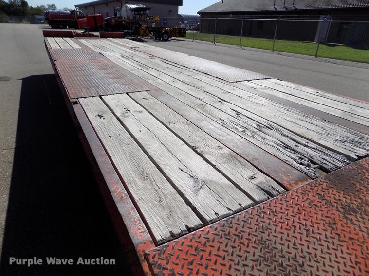 image for item DB4752 2002 Evaco Superline tilt deck equipment trailer