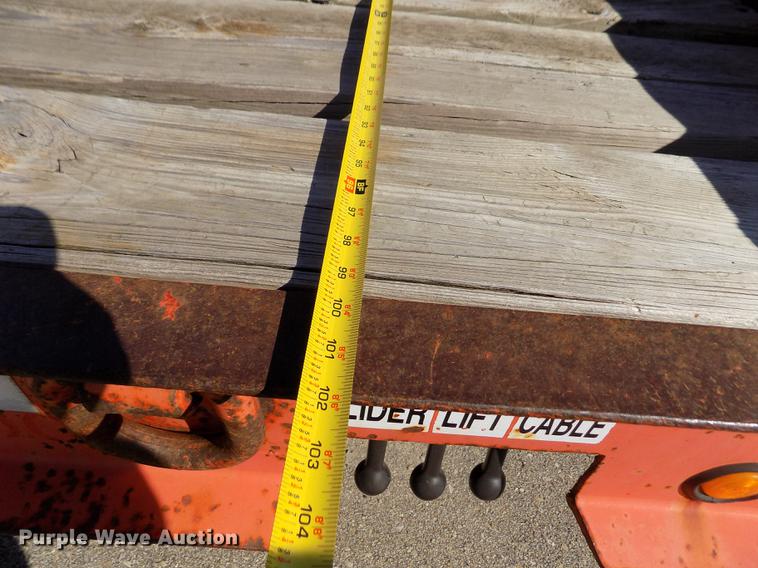 image for item DB4752 2002 Evaco Superline tilt deck equipment trailer