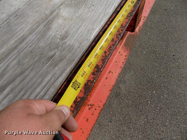 image for item DB4752 2002 Evaco Superline tilt deck equipment trailer