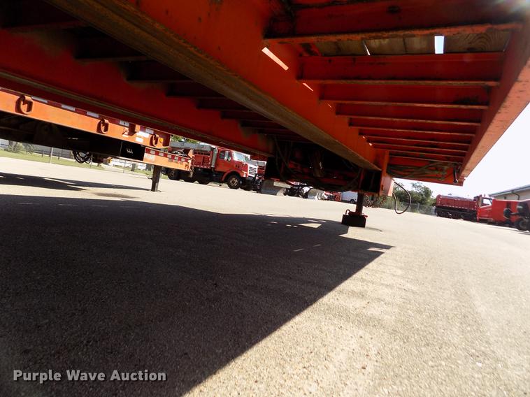 image for item DB4752 2002 Evaco Superline tilt deck equipment trailer