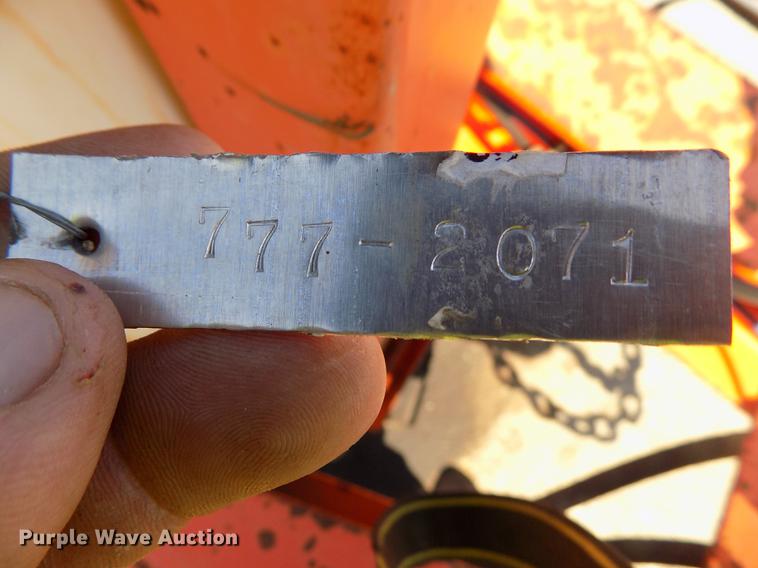 image for item DB4752 2002 Evaco Superline tilt deck equipment trailer