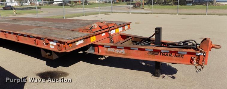 image for item DB4753 2003 Trail Eze TE40PSA-32 tilt deck equipment trailer