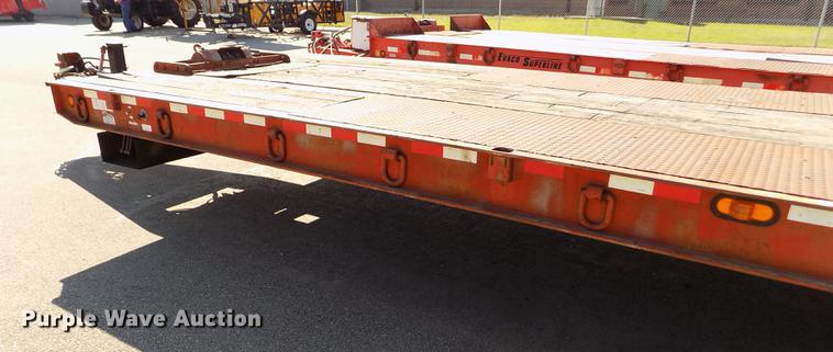 image for item DB4753 2003 Trail Eze TE40PSA-32 tilt deck equipment trailer