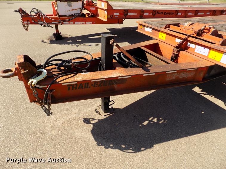image for item DB4753 2003 Trail Eze TE40PSA-32 tilt deck equipment trailer
