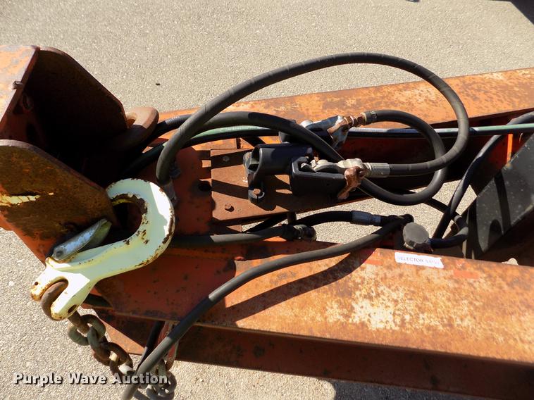 image for item DB4753 2003 Trail Eze TE40PSA-32 tilt deck equipment trailer