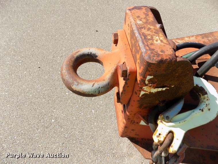 image for item DB4753 2003 Trail Eze TE40PSA-32 tilt deck equipment trailer