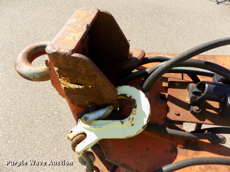 image for item DB4753 2003 Trail Eze TE40PSA-32 tilt deck equipment trailer