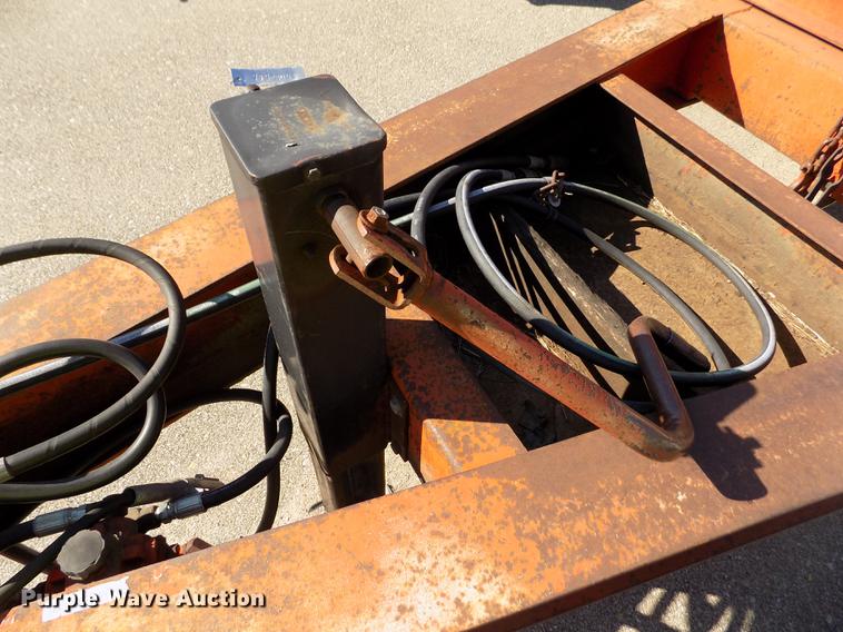 image for item DB4753 2003 Trail Eze TE40PSA-32 tilt deck equipment trailer