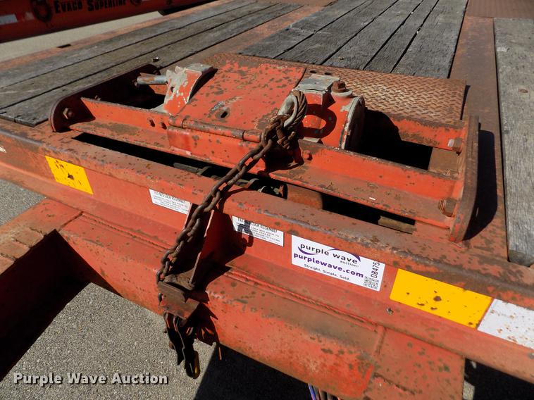 image for item DB4753 2003 Trail Eze TE40PSA-32 tilt deck equipment trailer