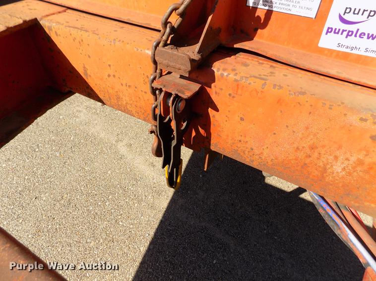 image for item DB4753 2003 Trail Eze TE40PSA-32 tilt deck equipment trailer