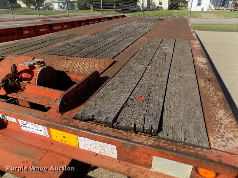 image for item DB4753 2003 Trail Eze TE40PSA-32 tilt deck equipment trailer