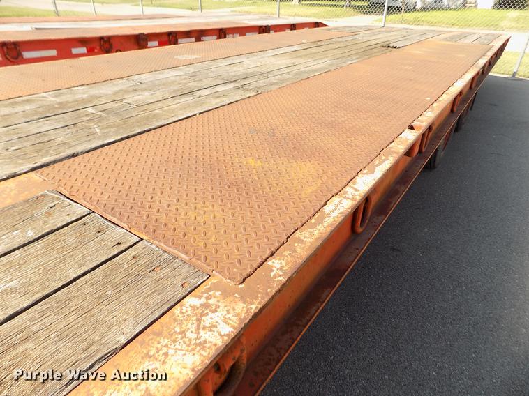 image for item DB4753 2003 Trail Eze TE40PSA-32 tilt deck equipment trailer