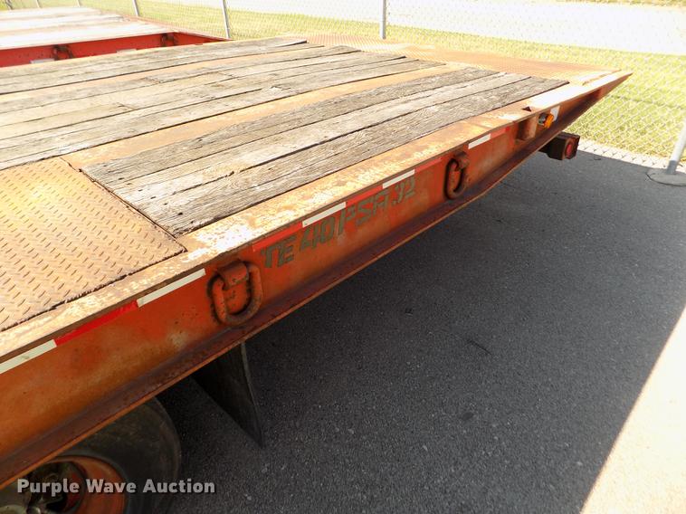 image for item DB4753 2003 Trail Eze TE40PSA-32 tilt deck equipment trailer