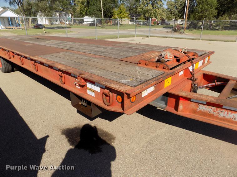 image for item DB4753 2003 Trail Eze TE40PSA-32 tilt deck equipment trailer