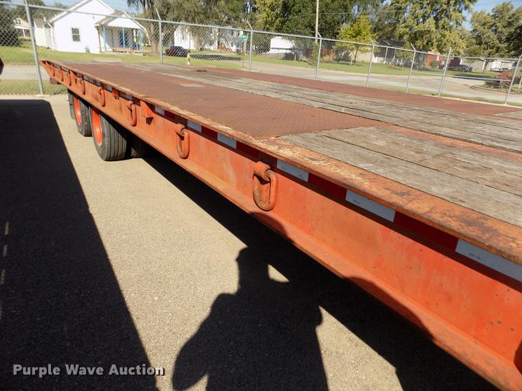 image for item DB4753 2003 Trail Eze TE40PSA-32 tilt deck equipment trailer