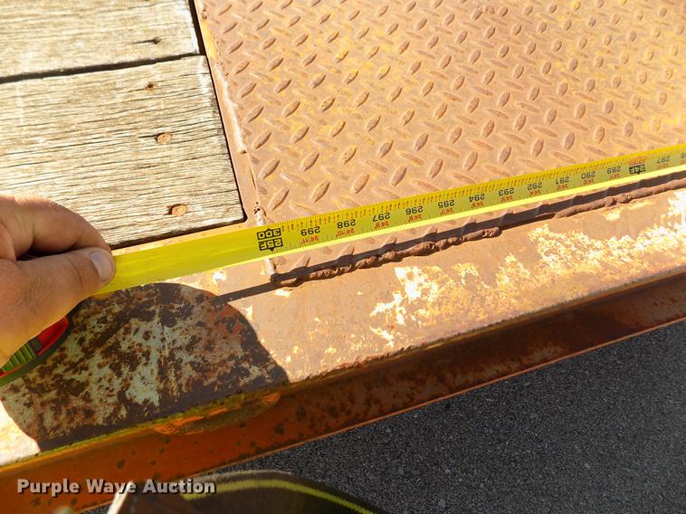 image for item DB4753 2003 Trail Eze TE40PSA-32 tilt deck equipment trailer