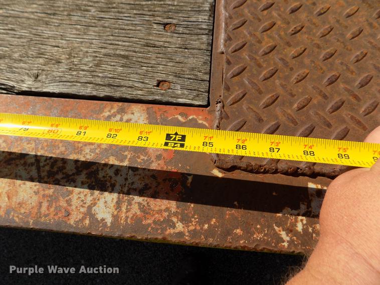 image for item DB4753 2003 Trail Eze TE40PSA-32 tilt deck equipment trailer