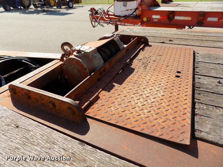 image for item DB4753 2003 Trail Eze TE40PSA-32 tilt deck equipment trailer