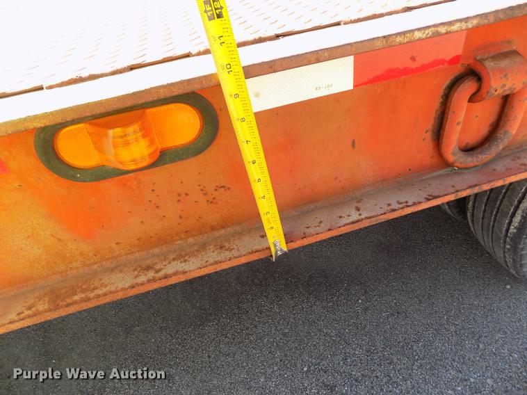 image for item DB4753 2003 Trail Eze TE40PSA-32 tilt deck equipment trailer