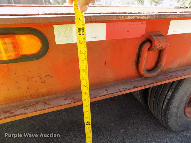 image for item DB4753 2003 Trail Eze TE40PSA-32 tilt deck equipment trailer