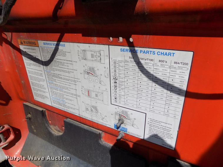 image for item DD5896 2001 Bobcat 863G skid steer